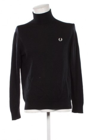 Herrenpullover Fred Perry, Größe L, Farbe Schwarz, Preis 43,49 €