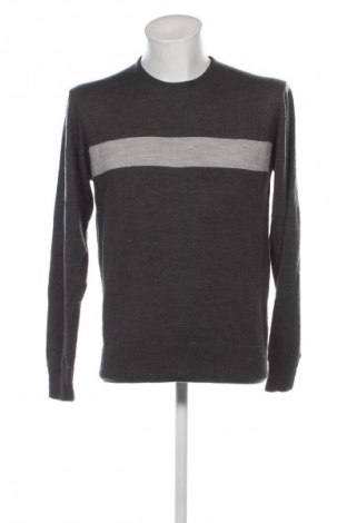 Herrenpullover Identic, Größe L, Farbe Grau, Preis 12,99 €