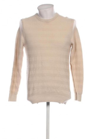 Herrenpullover Jack & Jones, Größe M, Farbe Beige, Preis 14,99 €