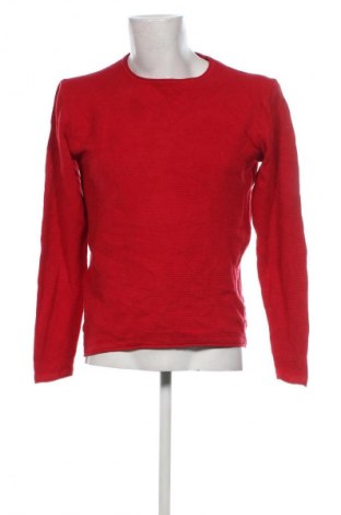 Herrenpullover Jean Pascale, Größe M, Farbe Rot, Preis 12,99 €