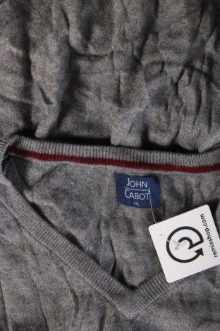 Herrenpullover John Cabot, Größe XXL, Farbe Grau, Preis 10,49 €