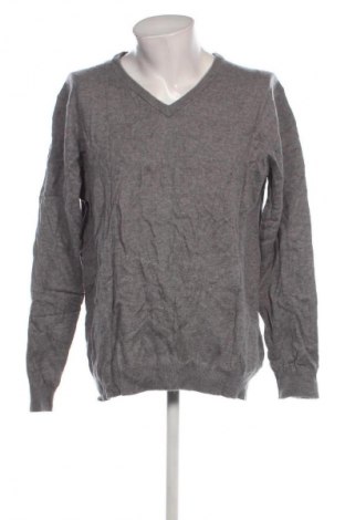 Herrenpullover John Cabot, Größe XXL, Farbe Grau, Preis 10,49 €