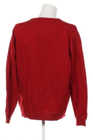 Herrenpullover John Cabot, Größe XXL, Farbe Rot, Preis € 11,49