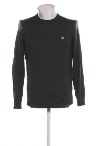 Męski sweter Lyle & Scott, Rozmiar M, Kolor Zielony, Cena 187,36 zł