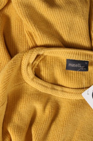 Męski sweter Maselli, Rozmiar L, Kolor Żółty, Cena 53,99 zł