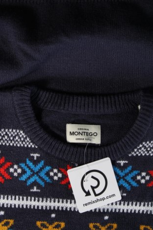 Męski sweter Montego, Rozmiar M, Kolor Kolorowy, Cena 50,99 zł