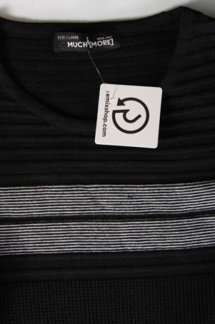 Herrenpullover Much More, Größe L, Farbe Schwarz, Preis € 11,49