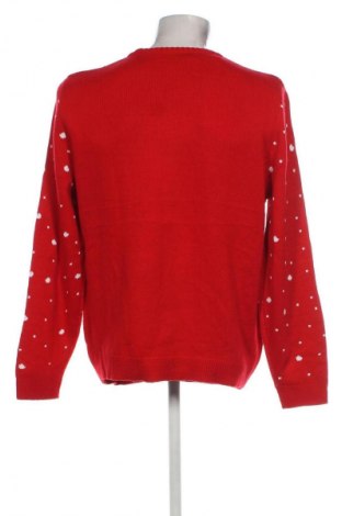 Herrenpullover Peanuts, Größe XL, Farbe Rot, Preis 10,99 €