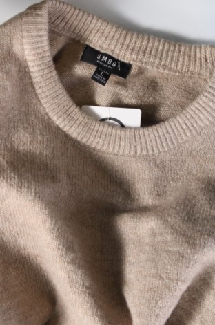 Herrenpullover Smog, Größe L, Farbe Beige, Preis 11,49 €