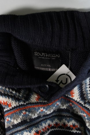 Męski sweter Southern, Rozmiar XXL, Kolor Niebieski, Cena 44,99 zł