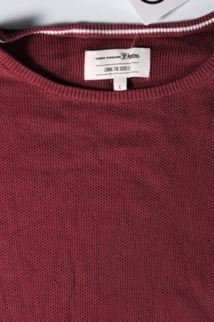 Herrenpullover Tom Tailor, Größe L, Farbe Rot, Preis € 15,99