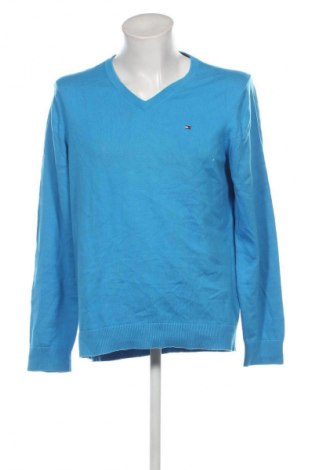 Herrenpullover Tommy Hilfiger, Größe XXL, Farbe Blau, Preis 61,99 €