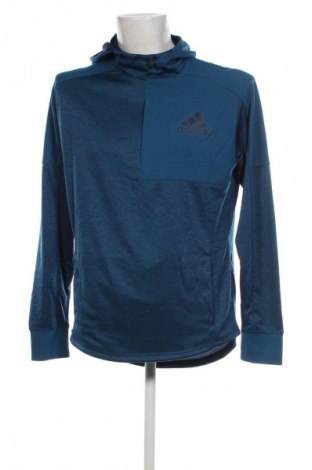 Herren Sweatshirt Adidas, Größe M, Farbe Blau, Preis € 38,49