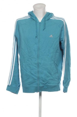 Ανδρικό φούτερ Adidas, Μέγεθος M, Χρώμα Μπλέ, Τιμή 29,99 €