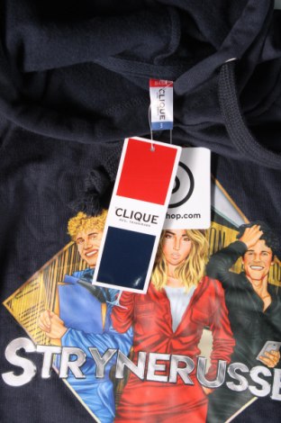 Herren Sweatshirt Clique, Größe S, Farbe Blau, Preis 13,99 €