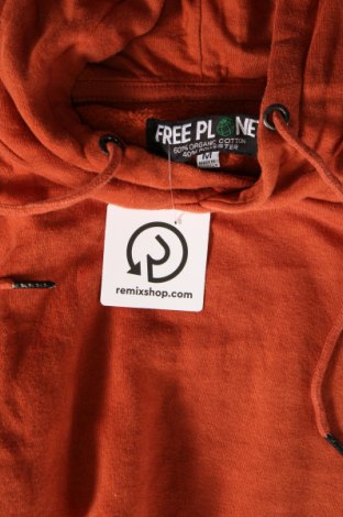 Férfi sweatshirt Free Planet, Méret M, Szín Barna, Ár 3 799 Ft