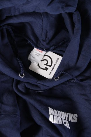 Herren Sweatshirt Hanes, Größe L, Farbe Blau, Preis € 13,99