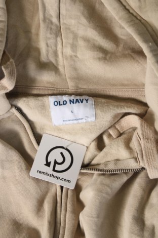 Мъжки суичър Old Navy, Размер L, Цвят Бежов, Цена 41,49 лв.