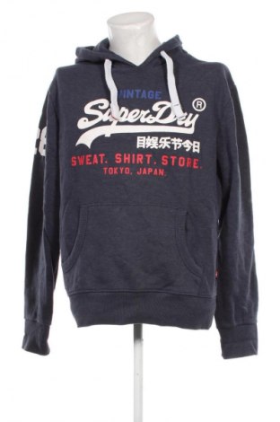 Męska bluza Superdry, Rozmiar L, Kolor Niebieski, Cena 150,99 zł