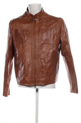 Herren Lederjacke, Größe M, Farbe Braun, Preis € 41,49