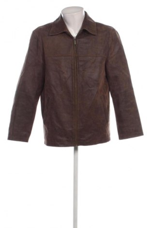 Herren Lederjacke, Größe L, Farbe Braun, Preis € 37,99