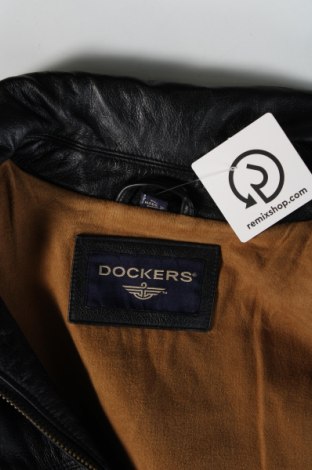 Geacă de piele pentru bărbati Dockers, Mărime 3XL, Culoare Negru, Preț 669,99 Lei