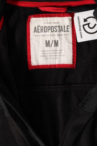 Bluză polară de bărbați Aeropostale, Mărime M, Culoare Negru, Preț 51,99 Lei