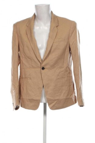 Herren Sakko Zara, Größe L, Farbe Beige, Preis € 13,99