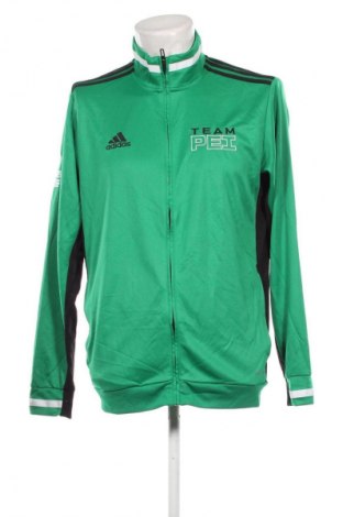 Herren Sportoberteil Adidas, Größe L, Farbe Grün, Preis 20,99 €