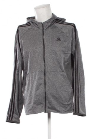 Bluză trening de bărbați Adidas, Mărime XL, Culoare Gri, Preț 126,99 Lei