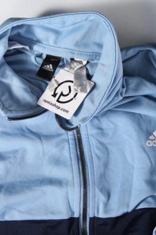 Herren Sportoberteil Adidas, Größe L, Farbe Blau, Preis € 30,99