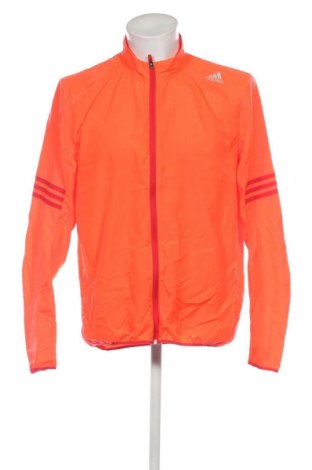 Herrenjacke Adidas, Größe M, Farbe Orange, Preis 40,49 €