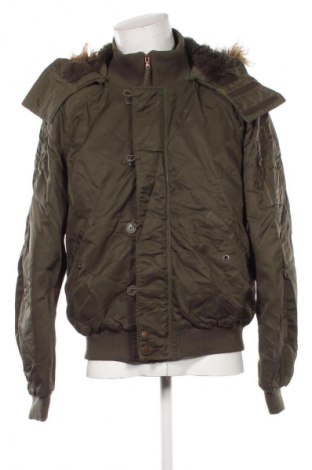 Herrenjacke H&M L.O.G.G., Größe L, Farbe Grün, Preis € 47,99