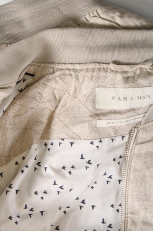 Мъжко яке Zara Man, Размер XL, Цвят Бежов, Цена 20,99 лв.