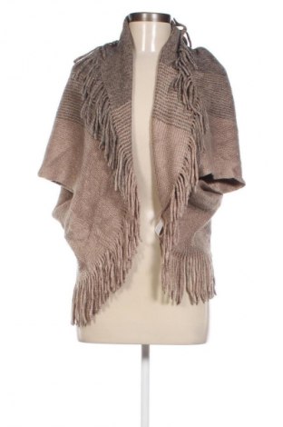 Poncho, Größe M, Farbe Beige, Preis € 10,49