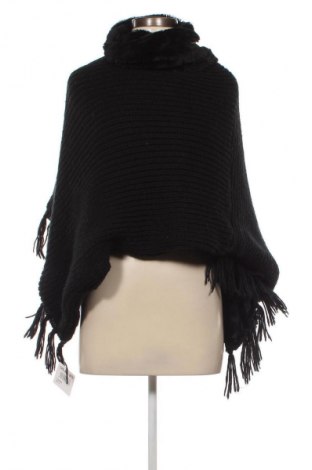 Poncho, Größe M, Farbe Schwarz, Preis € 11,49