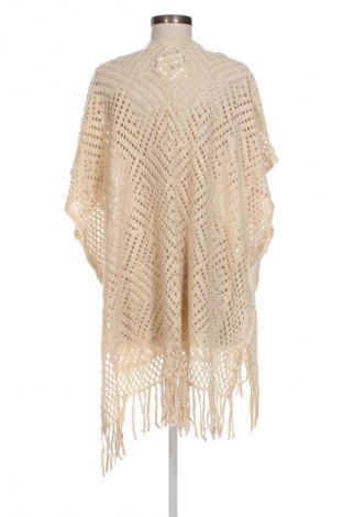 Poncho Just Be, Mărime M, Culoare Ecru, Preț 43,99 Lei