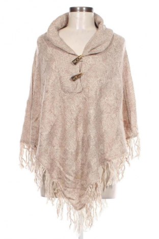 Poncho Karen Scott, Größe L, Farbe Beige, Preis € 20,49