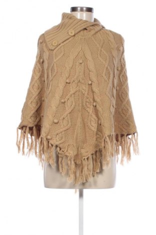 Poncho Yessica, Größe XL, Farbe Beige, Preis € 14,99