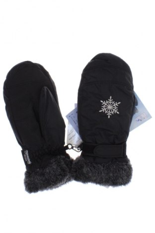 Handschuhe für Wintersport TCM, Farbe Schwarz, Preis 14,99 €