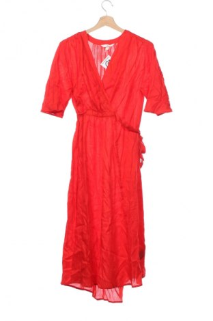 Kleid H&M L.O.G.G., Größe XS, Farbe Rot, Preis 11,99 €