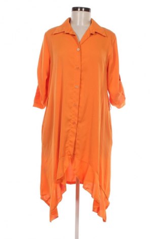 Kleid NEW COLLECTION, Größe L, Farbe Orange, Preis 16,49 €