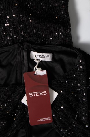 Φόρεμα Steps, Μέγεθος L, Χρώμα Μαύρο, Τιμή 16,99 €