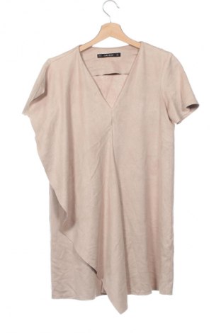 Kleid Zara, Größe XS, Farbe Beige, Preis 9,99 €