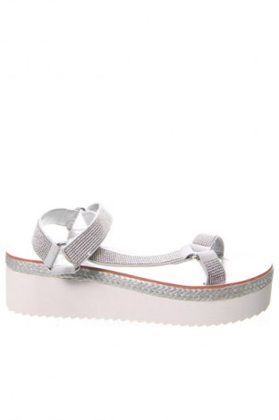 Sandalen Justfab, Größe 37, Farbe Silber, Preis 27,99 €