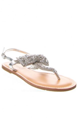 Sandalen Justfab, Größe 37, Farbe Silber, Preis 27,99 €