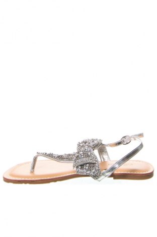 Sandalen Justfab, Größe 37, Farbe Silber, Preis € 26,99