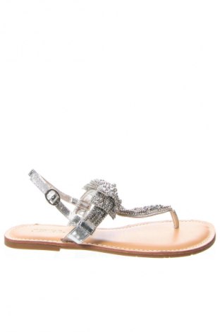 Sandalen Justfab, Größe 40, Farbe Silber, Preis € 7,99