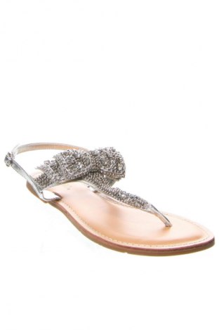 Sandalen Justfab, Größe 38, Farbe Silber, Preis 26,99 €