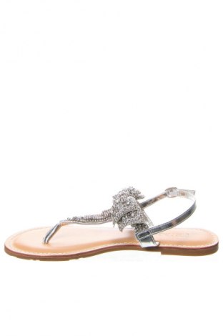 Sandalen Justfab, Größe 38, Farbe Silber, Preis 26,99 €